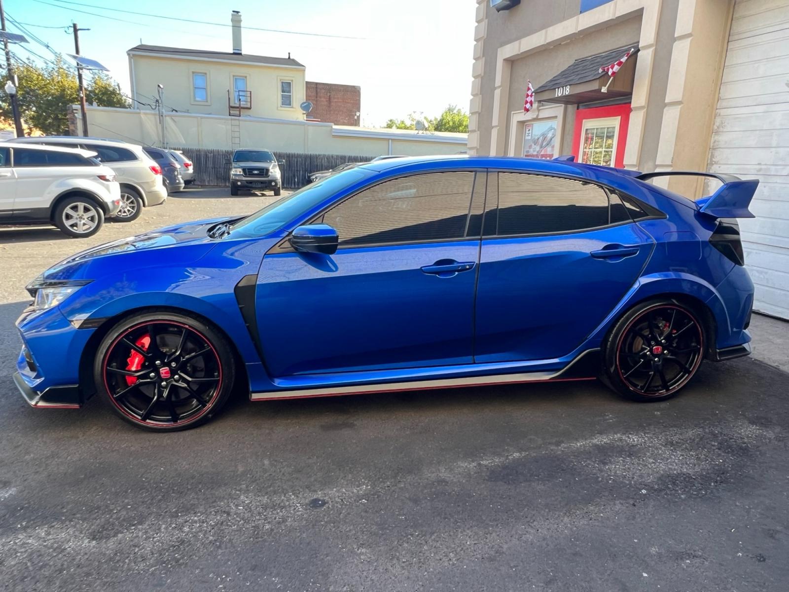 2019 Blue /Black/RedWOW Honda Civic (SHHFK8G73KU) , Manual transmission, located at 1018 Brunswick Ave, Trenton, NJ, 08638, (609) 989-0900, 40.240086, -74.748085 - WOW! A rare TYPE R!!! Serviced up + Perfect in every way!!! A must See! Please call Anthony to set up appt ASAP! This TYPE R WILL NOT LAST LONG!!!! - Photo #7